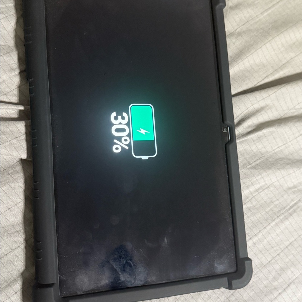 Lenovo Tablet with Black Case